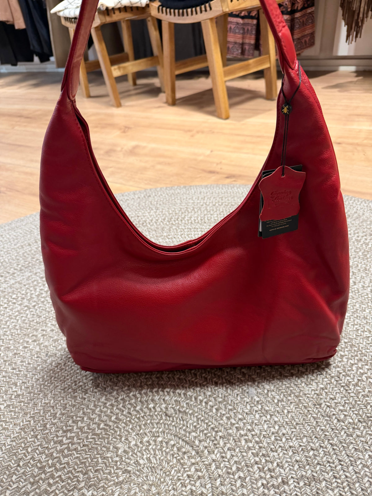 DEPECHE SHOULDERBAG RED