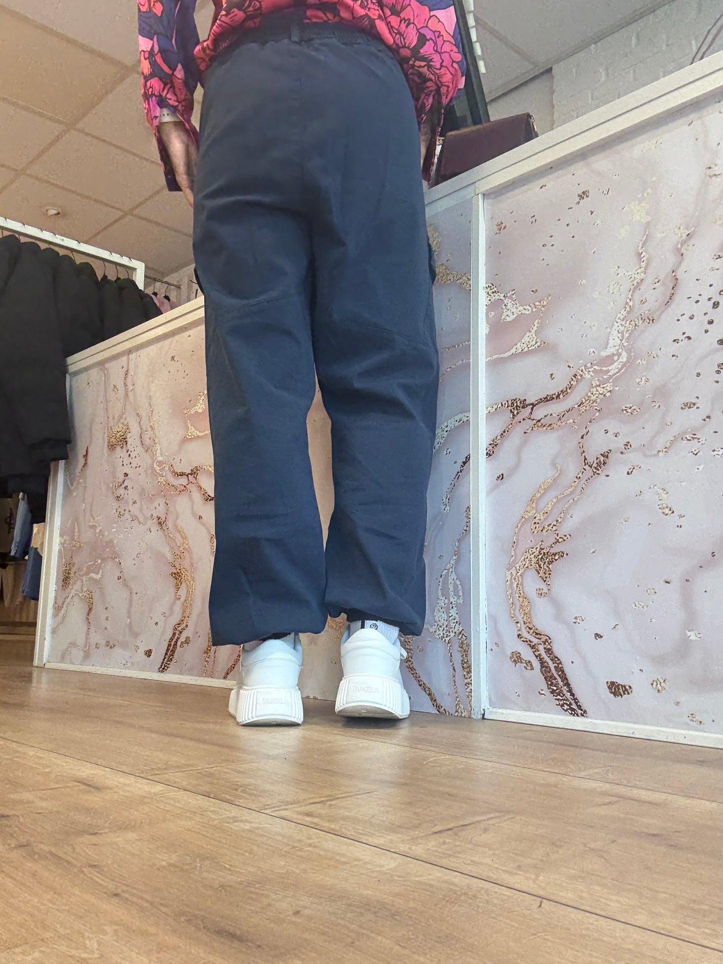 SK KYLIE PANTS CANVA NAVY BLUE