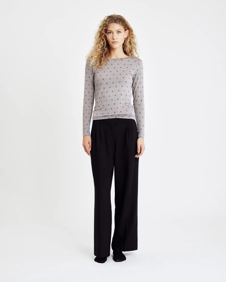 HTD tee l/s cashmere-blend SAND