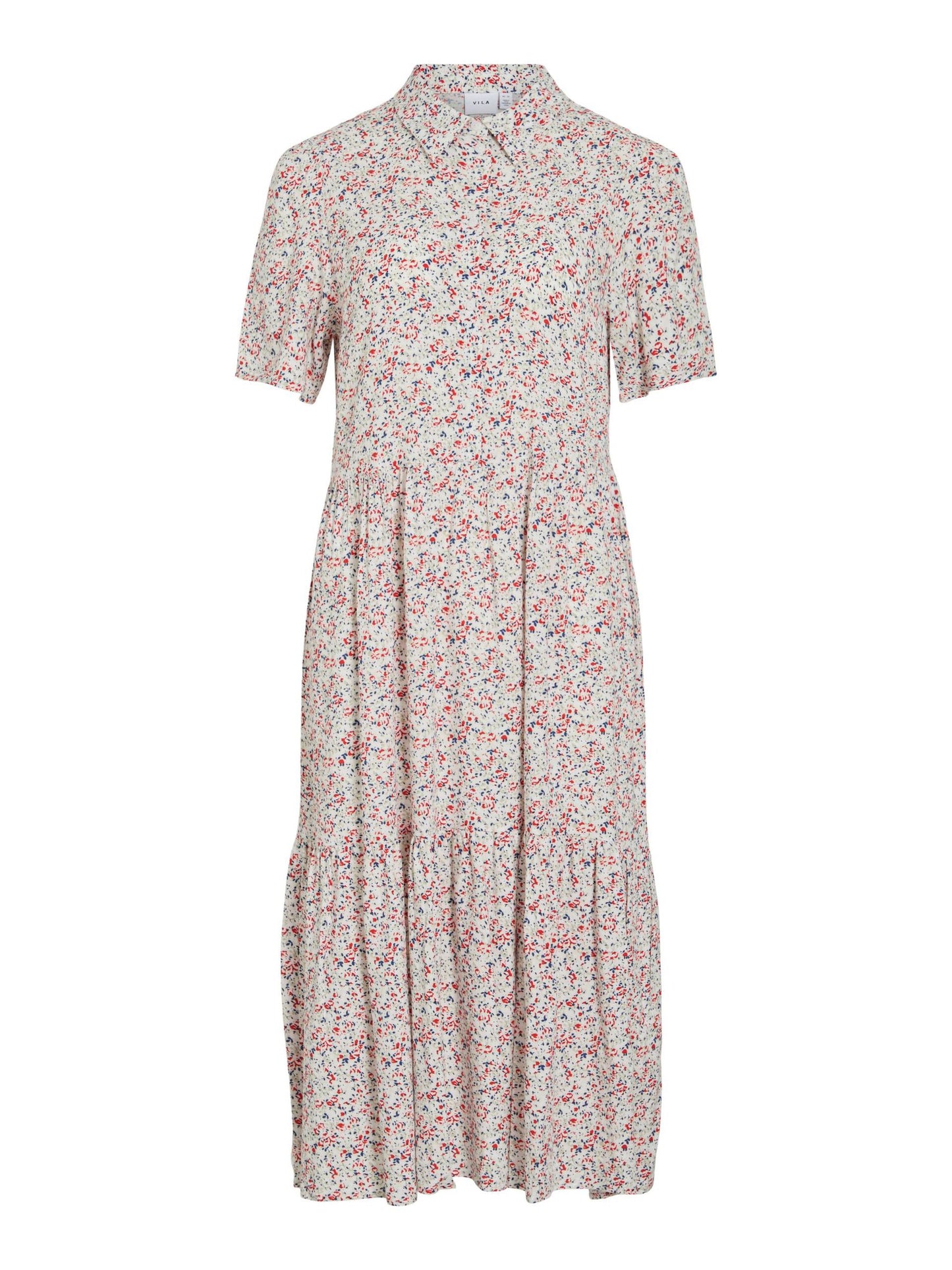 VILA VIKATY SHIRT DRESS MULTI FLOW