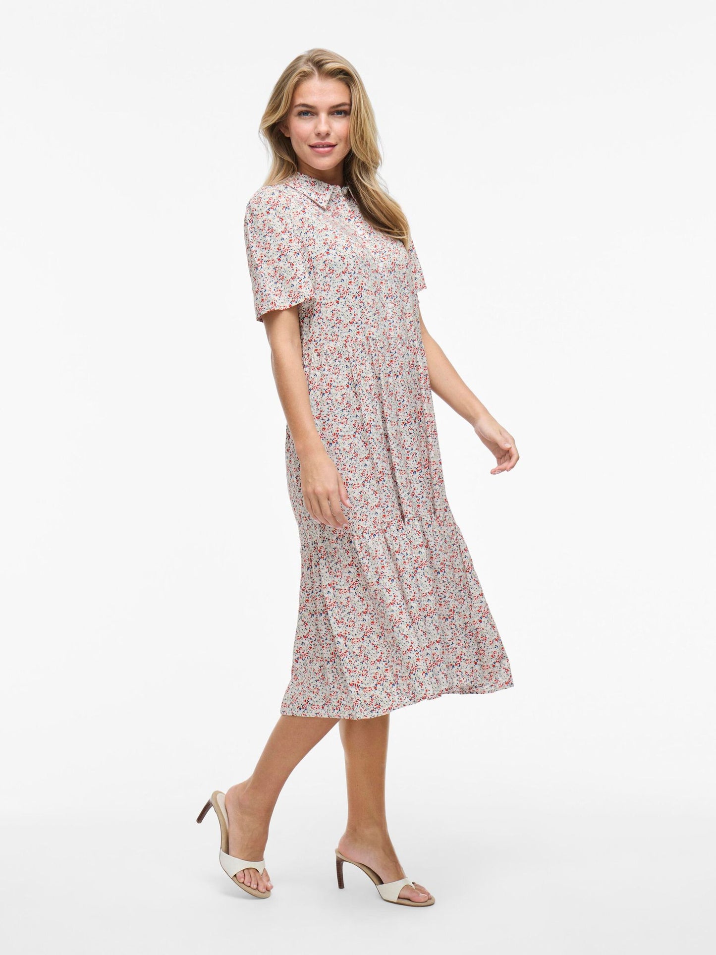 VILA VIKATY SHIRT DRESS MULTI FLOW