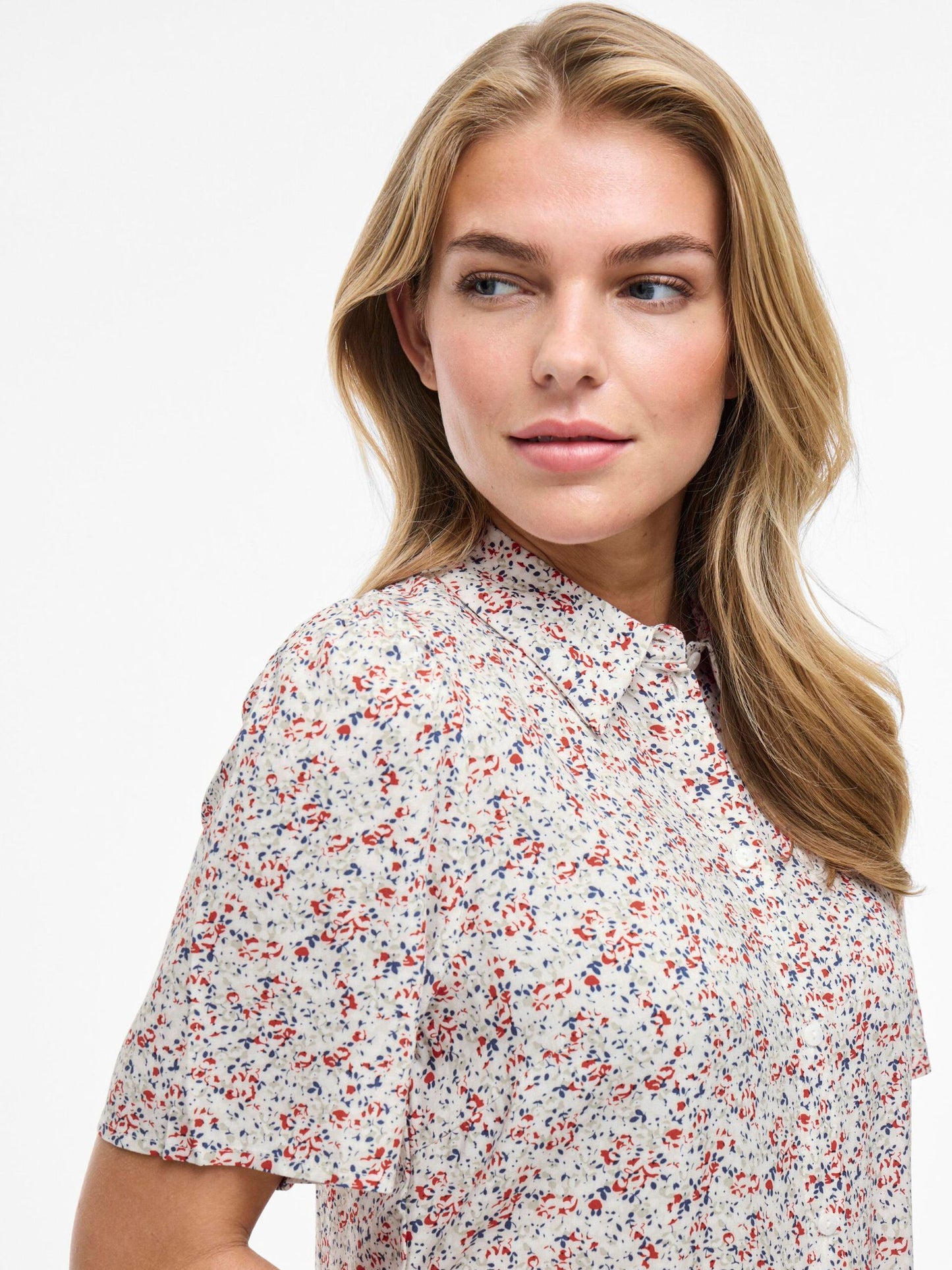 VILA VIKATY SHIRT DRESS MULTI FLOW