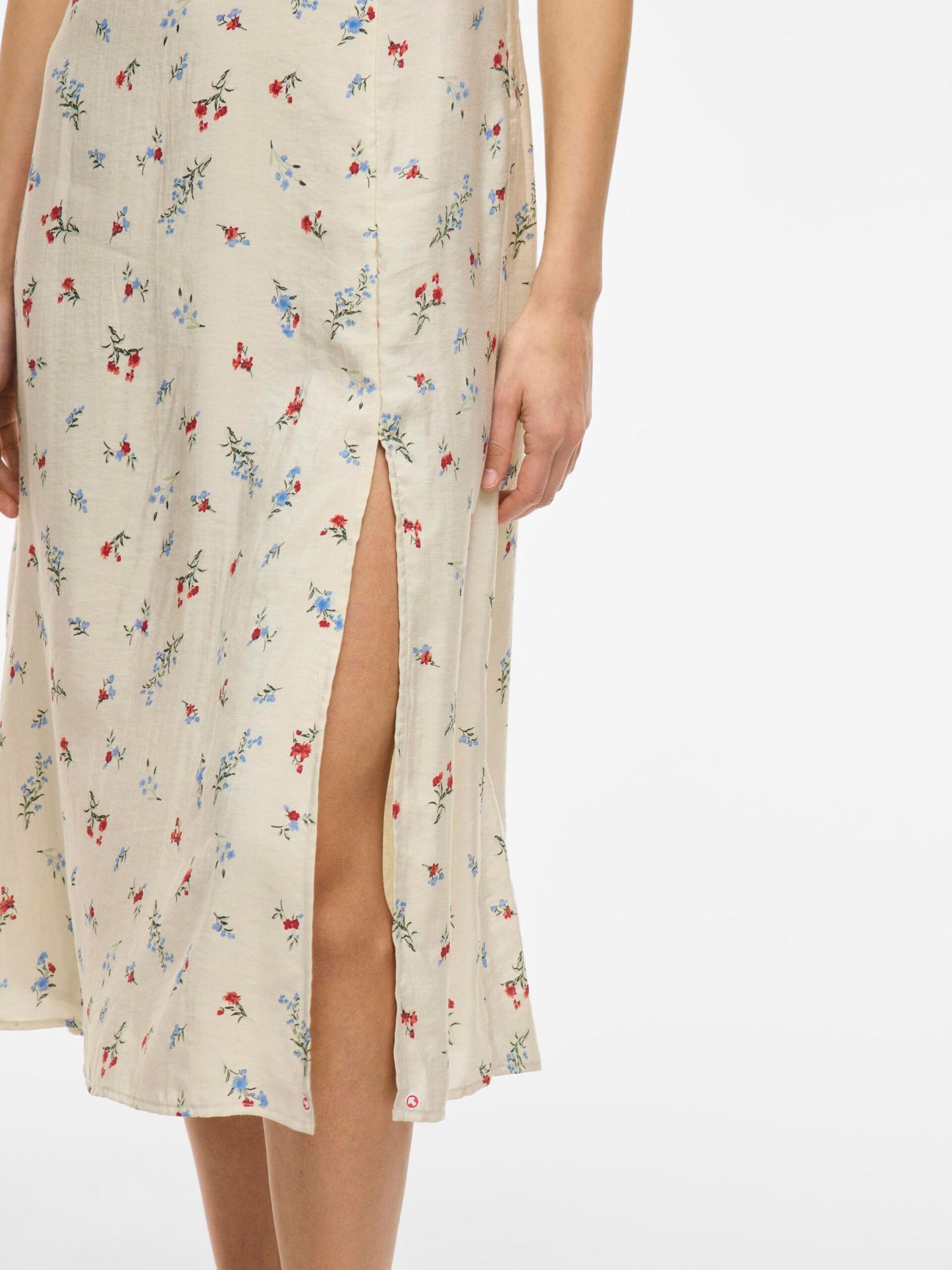 VILA VIHAVANNE RIMA MIDI DRESS BRICH