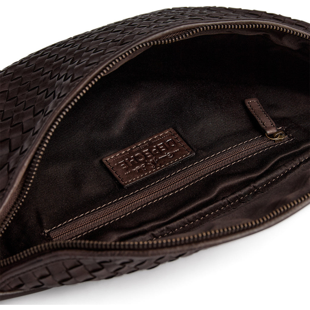 DEPECHE SOFYA BUMBAG DARK BROWN