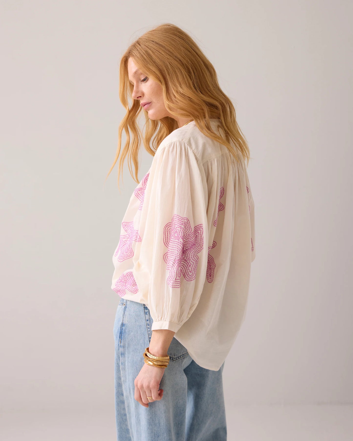 SUMMUM OVERSIZED COTTON VOILE