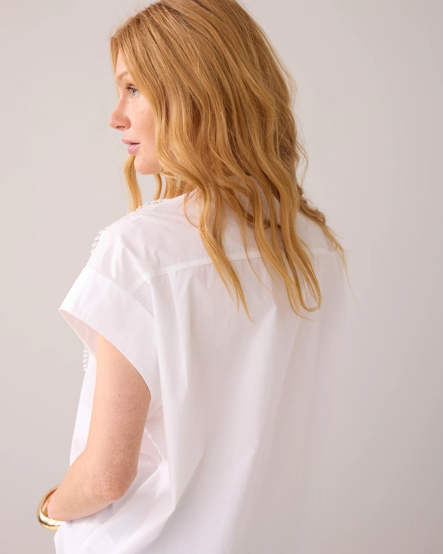 SUMMUM CRISPY POLIN BLOUSE