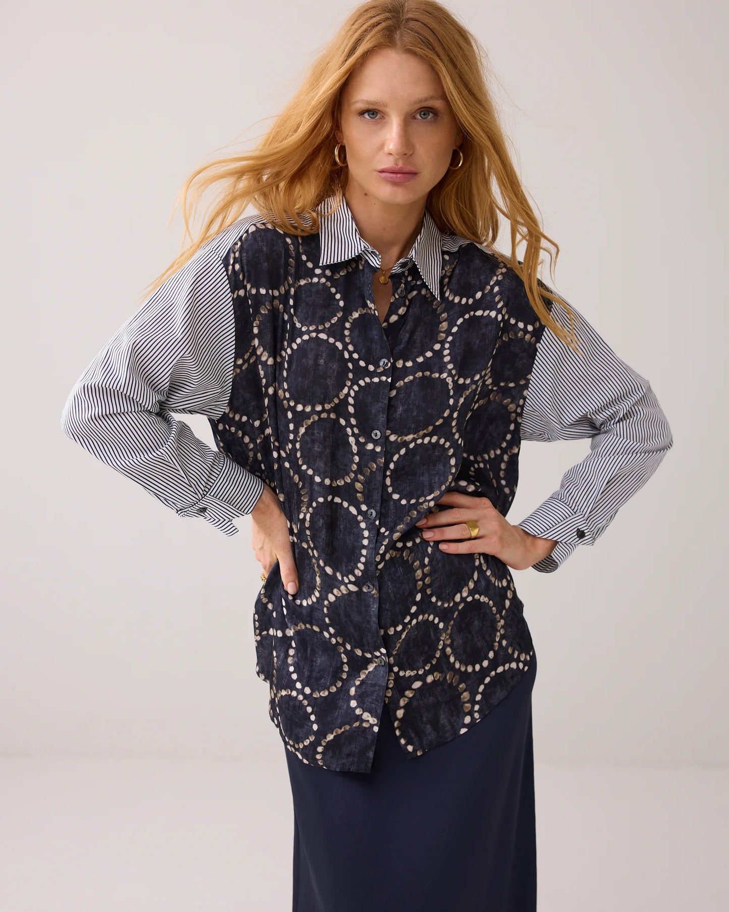 SUMMUM BLOUSE ALL OVER PRINT MB