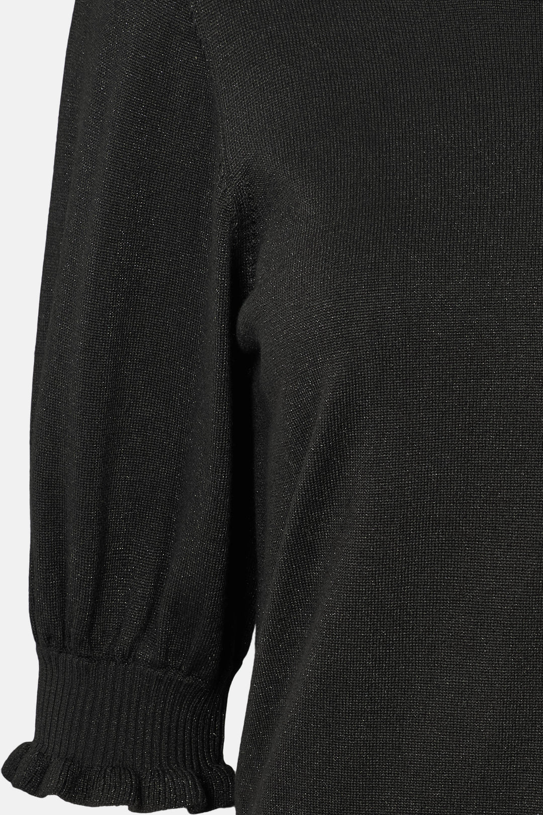 RDFSORRELSCALLOP KNIT BLACK