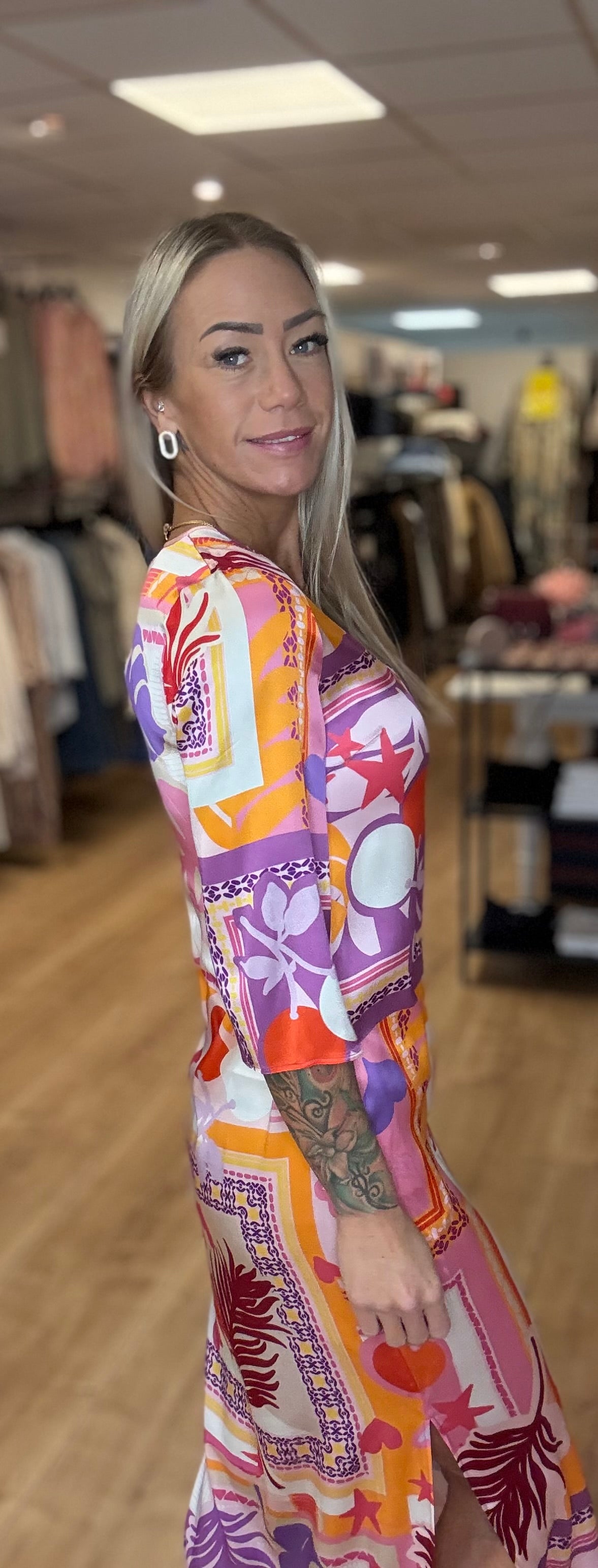 CS LONG SIMPLE DRESS SUMMERFEEL