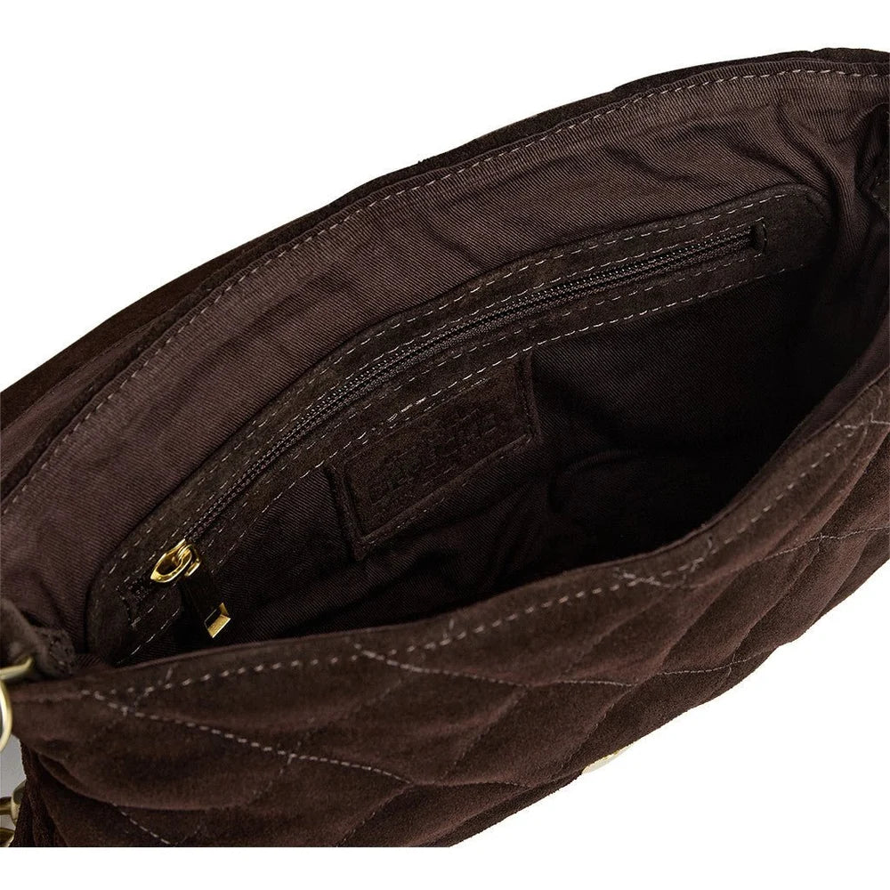 DEPECHE BELEM CLUTCH CHOCOLATE