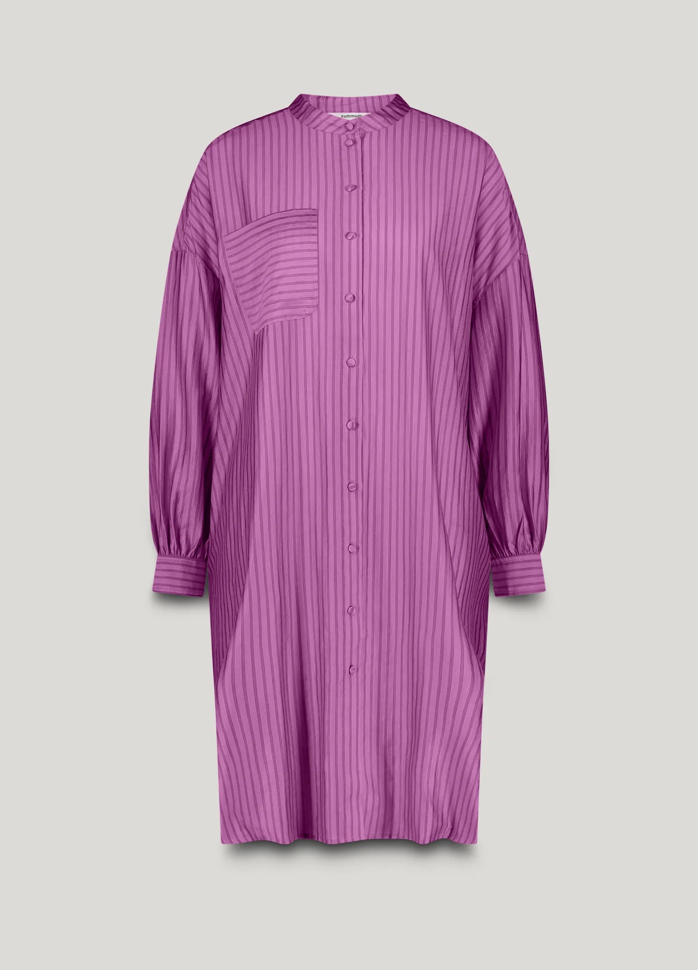 SUMMUM TUNIC DRESS PINSTRIPE