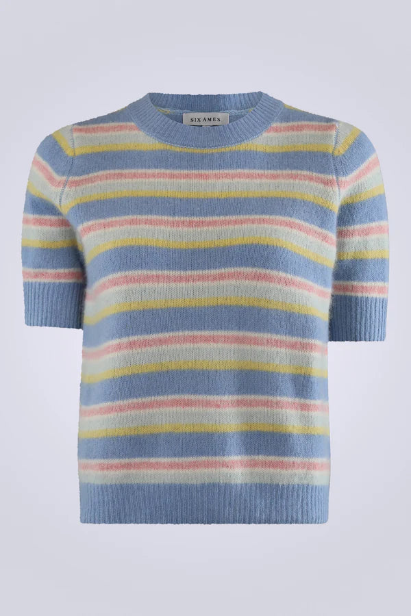SIX AMES ROCCA STRIPE MULTI STRIPE