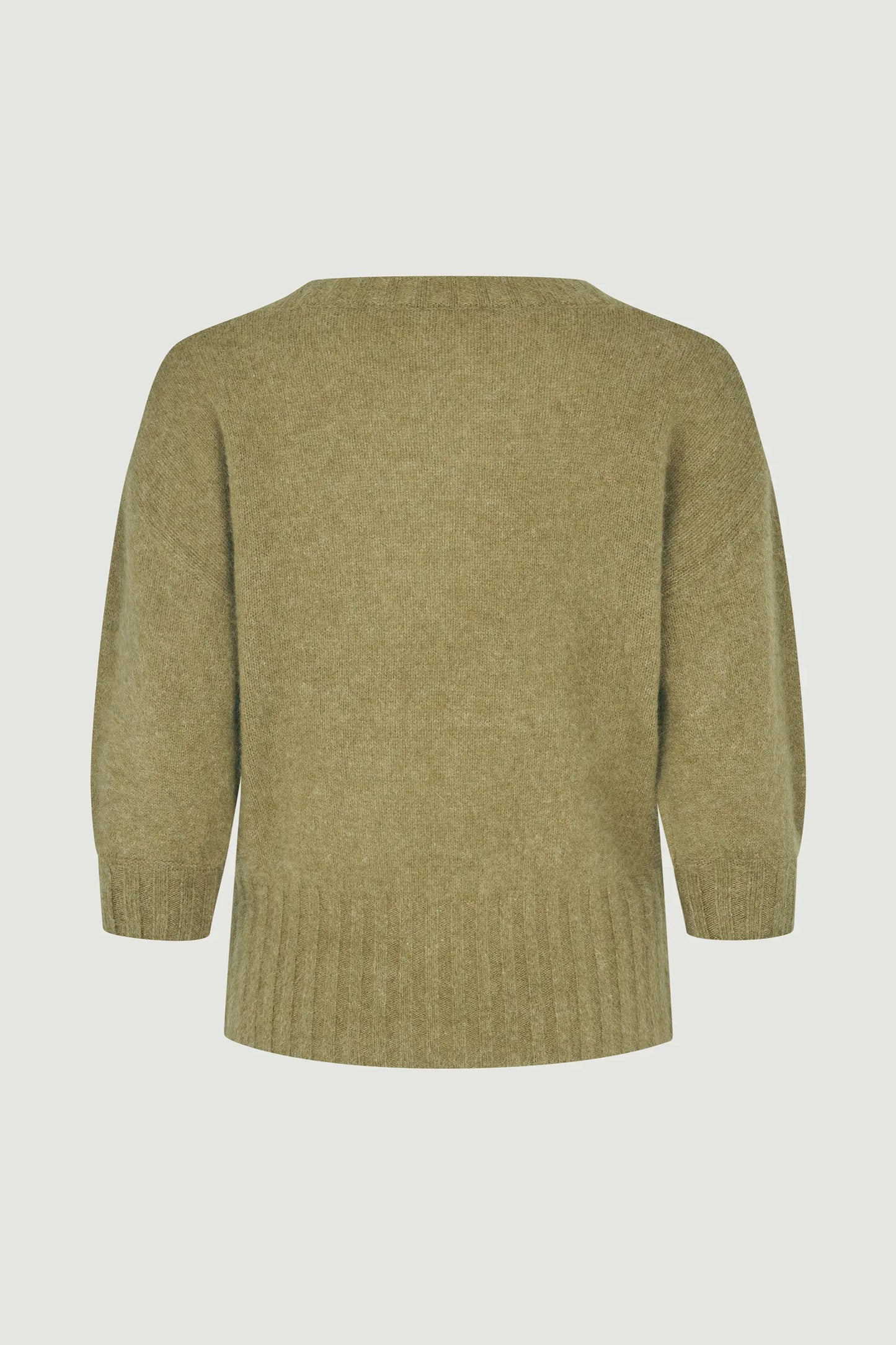 SIX AMES MONA OLIVE GREEN MELANGE