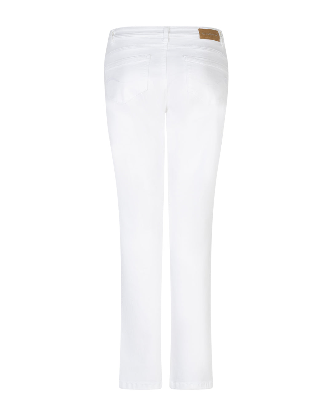 RED BUTTON BABETTE WHITE