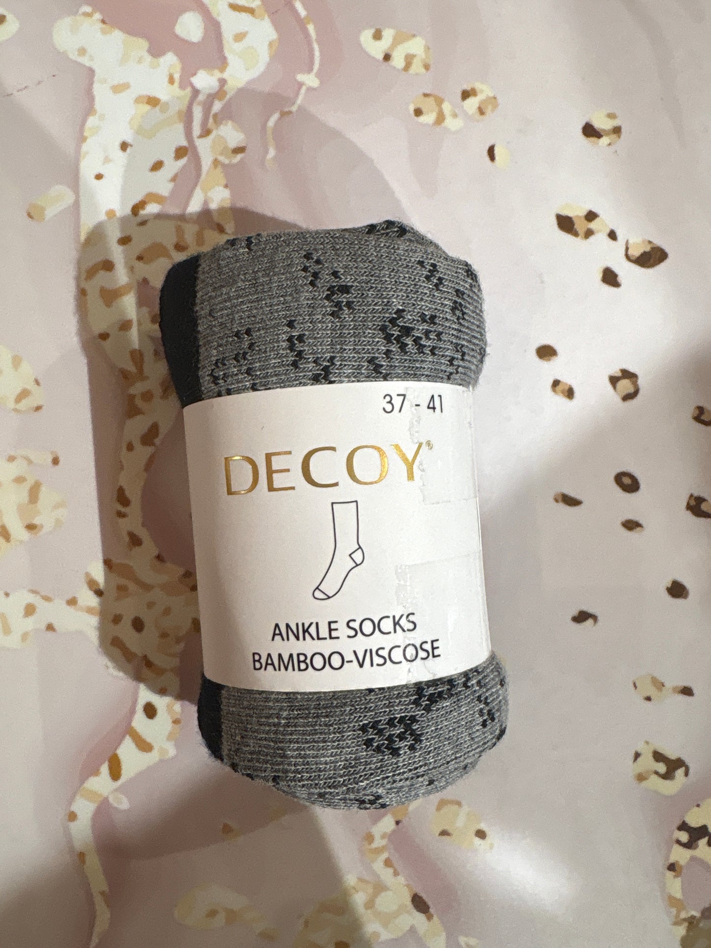 DECOY ANKLE COTTON GREY