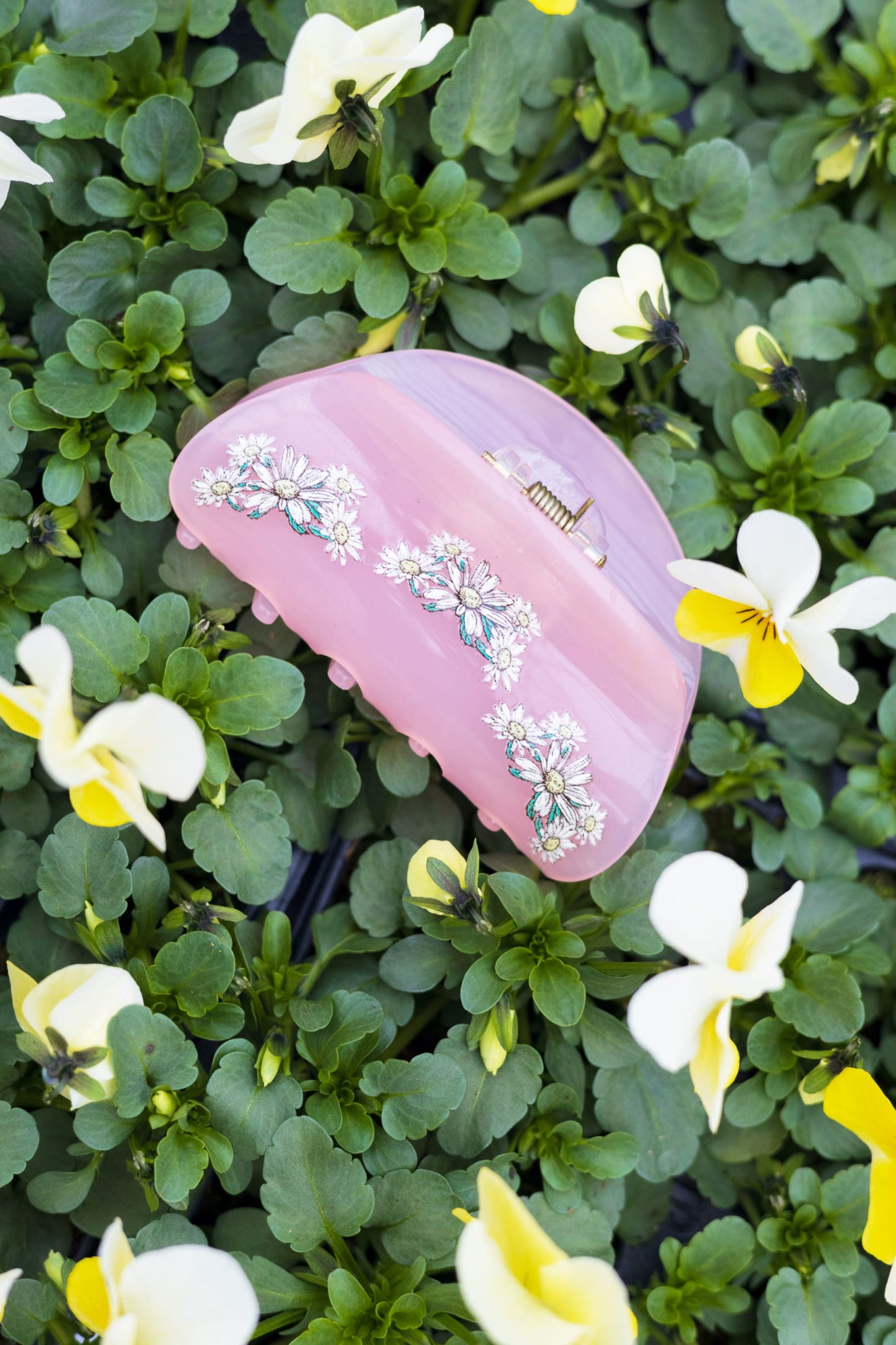 BC HARMONIE HAIR CLAW LT ROSE