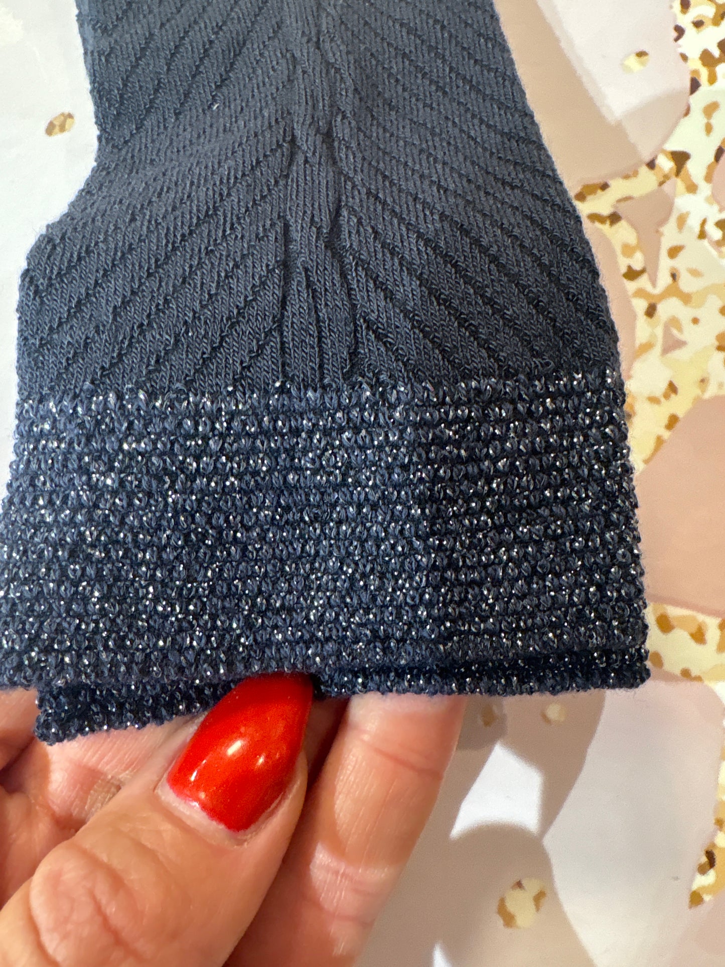 GUSTAV ADELE SOCKS NAVY 4989