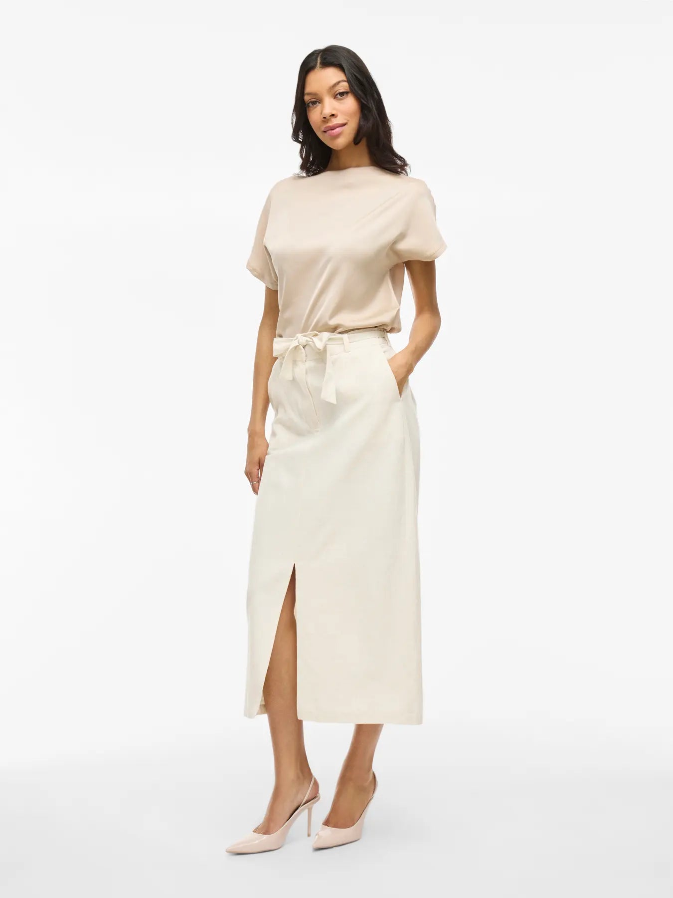 VILA VIPRISILLA MIDI PENCIL SKIRT