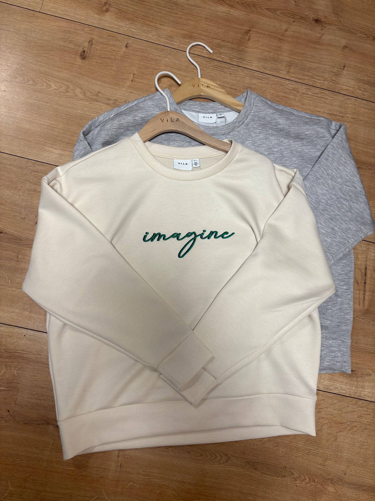 VILA VISIFFI IMAGINE O-NECK LIGHT G