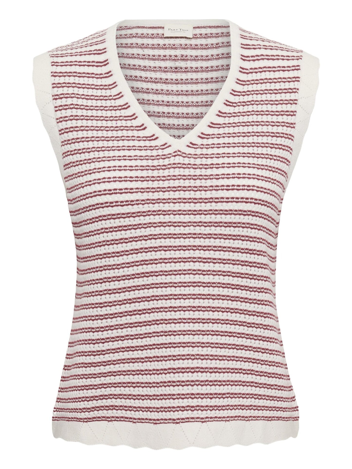 PART TWO BOLISSA TOP BRUSSET STRIPE