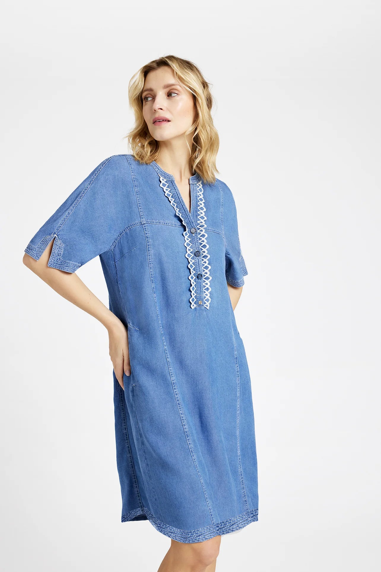 GUSTAV COSTA KNEE DRESS