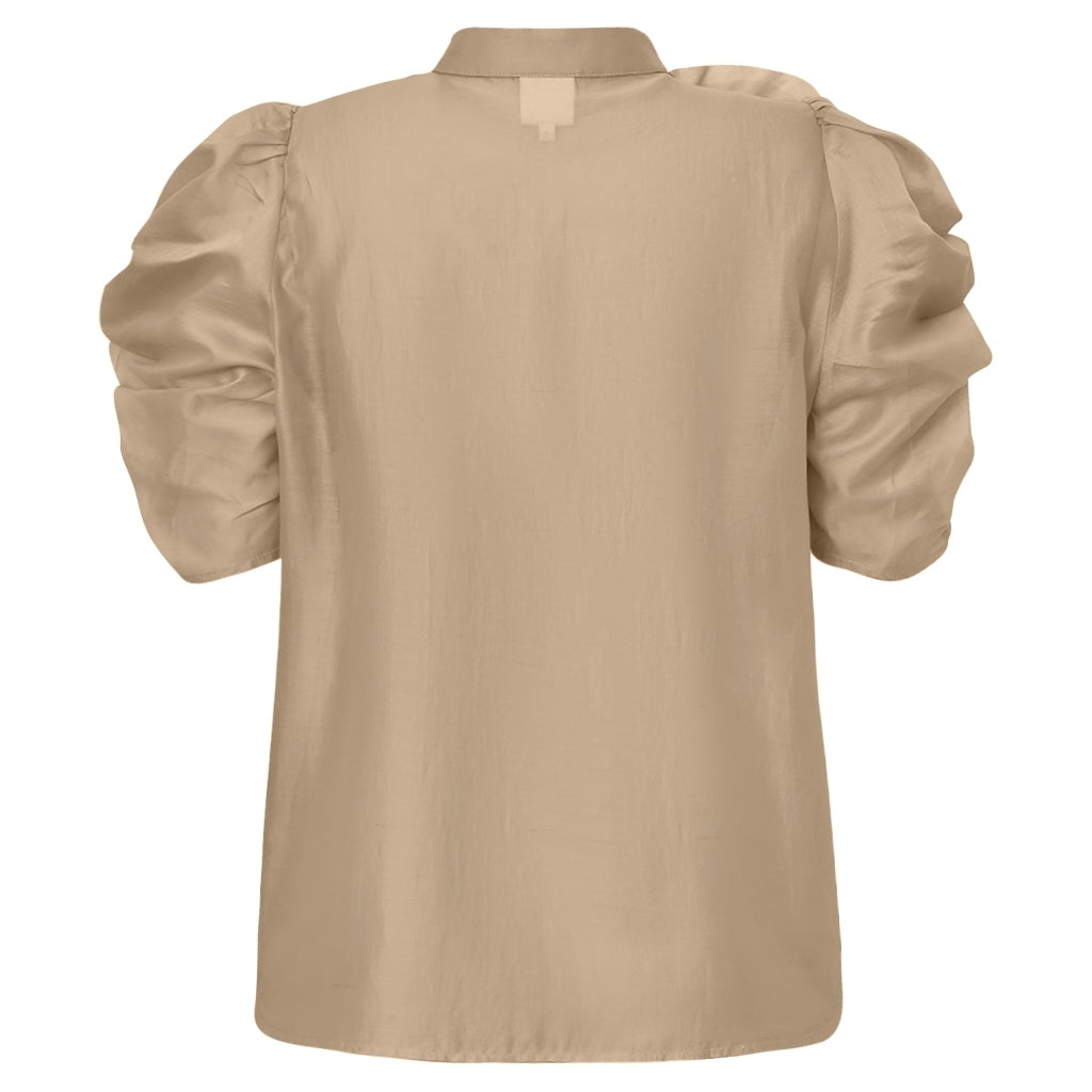 GOSSIA ANNSOFIGO BLOUSE DUSTY CHAMP