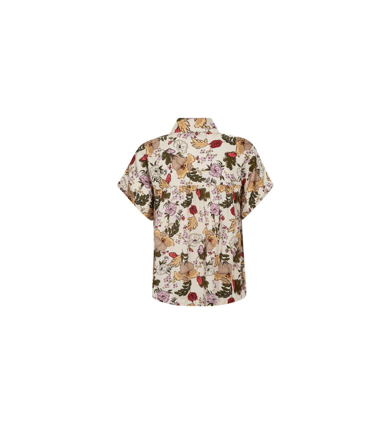 MM WINIE FLOWWI BLOUSE ECRU