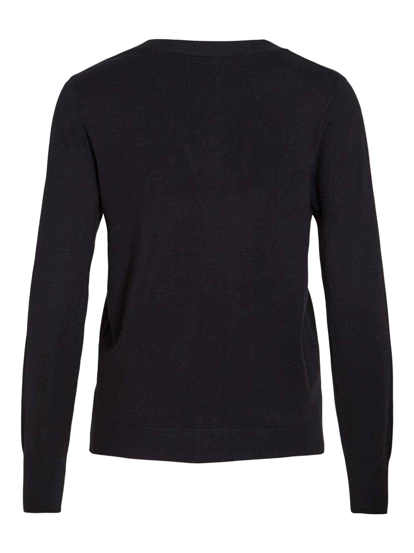 VILA VIWENNIE V-NECK L/S KINT CARDIGAN BLACK BEAUTY