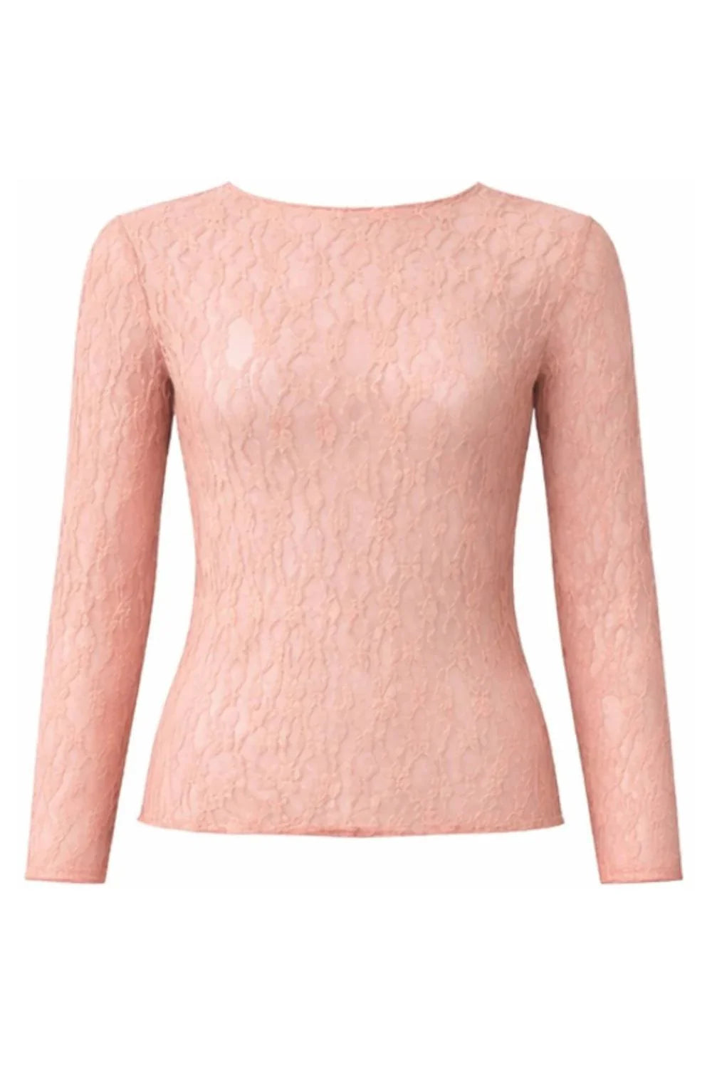 CM ISA BLOUSE/MESH ROSA