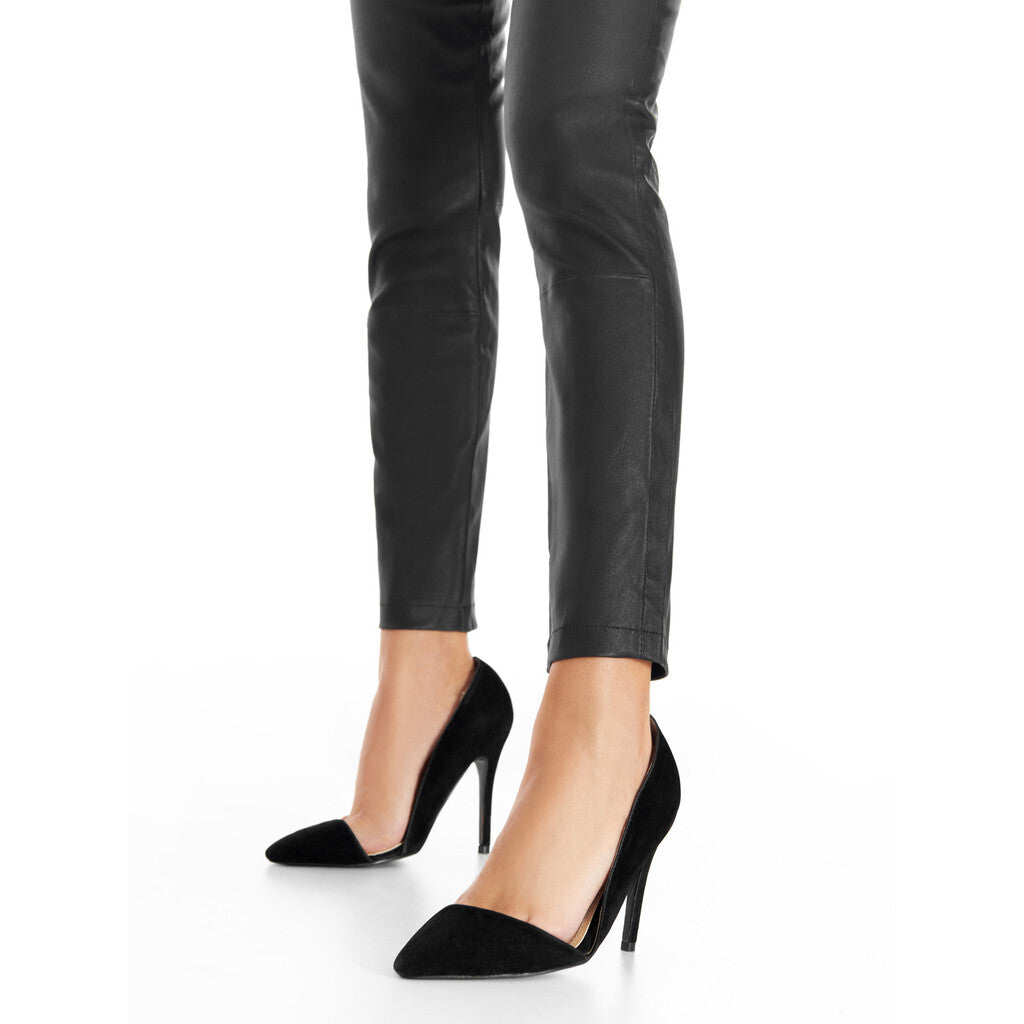 Depeche Amelia Leather Pants Black