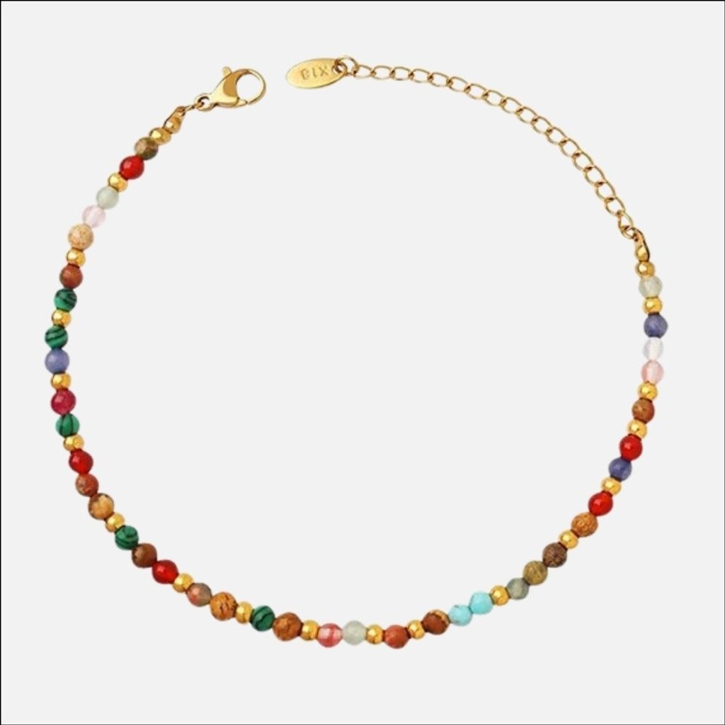 MS MILA COLOUR BEARD BRACELET 18K A