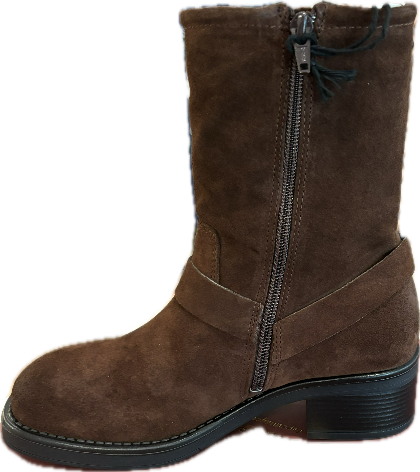 SH, Suede oil dark brown