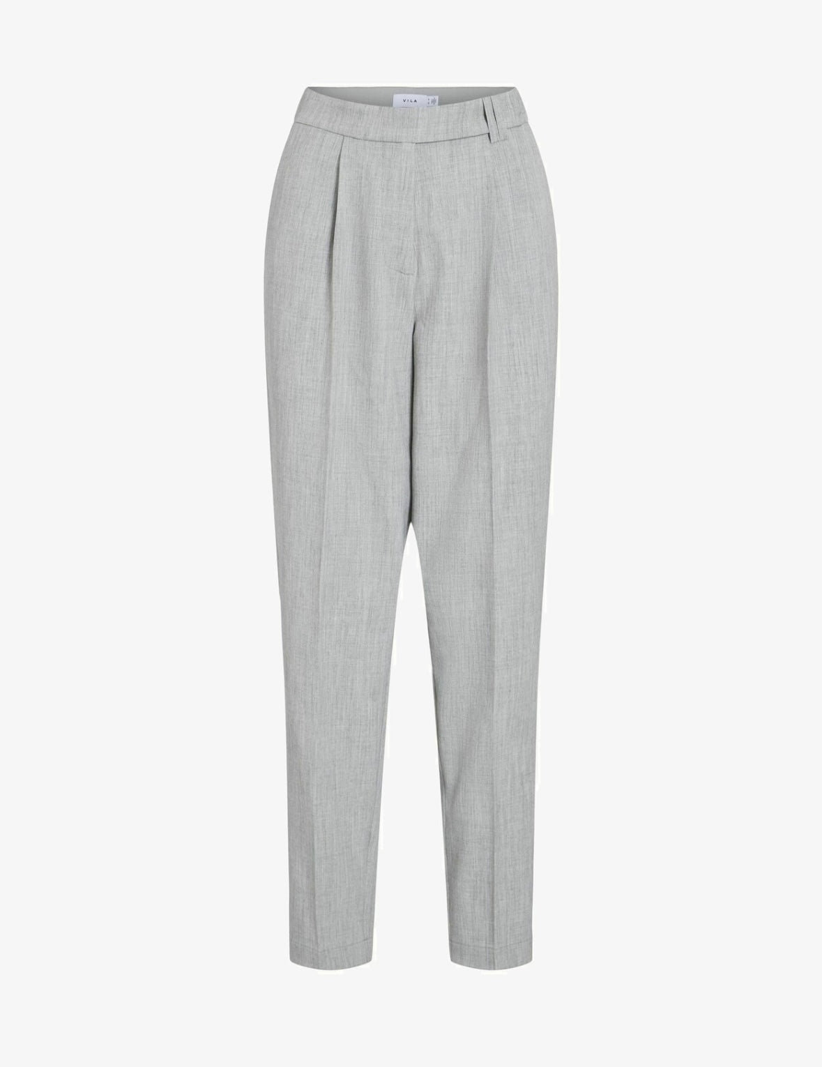 VILA PANTS GREY MELANGE