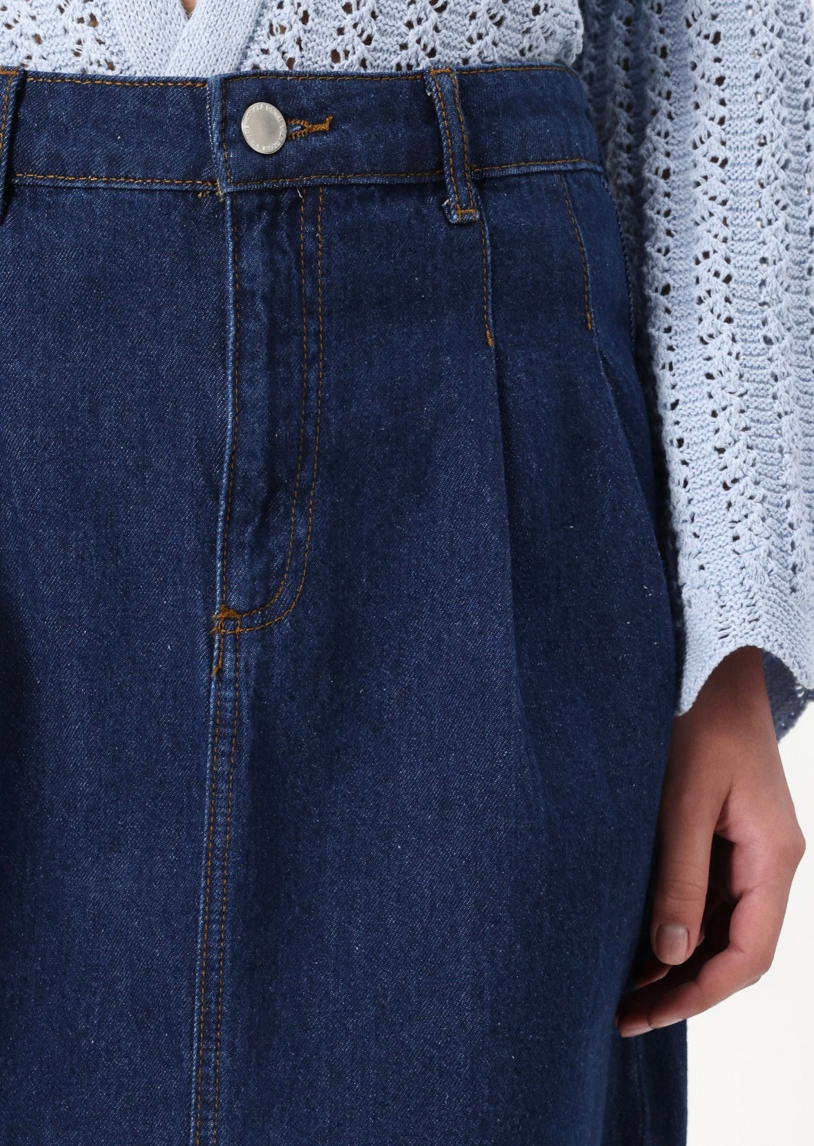 VILA VINIM W SHORT DENIM SKIRT