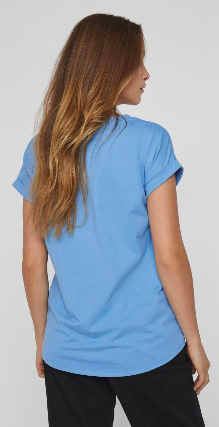 VILA VIDREAMERS NEW PURE T-SHIRT BL