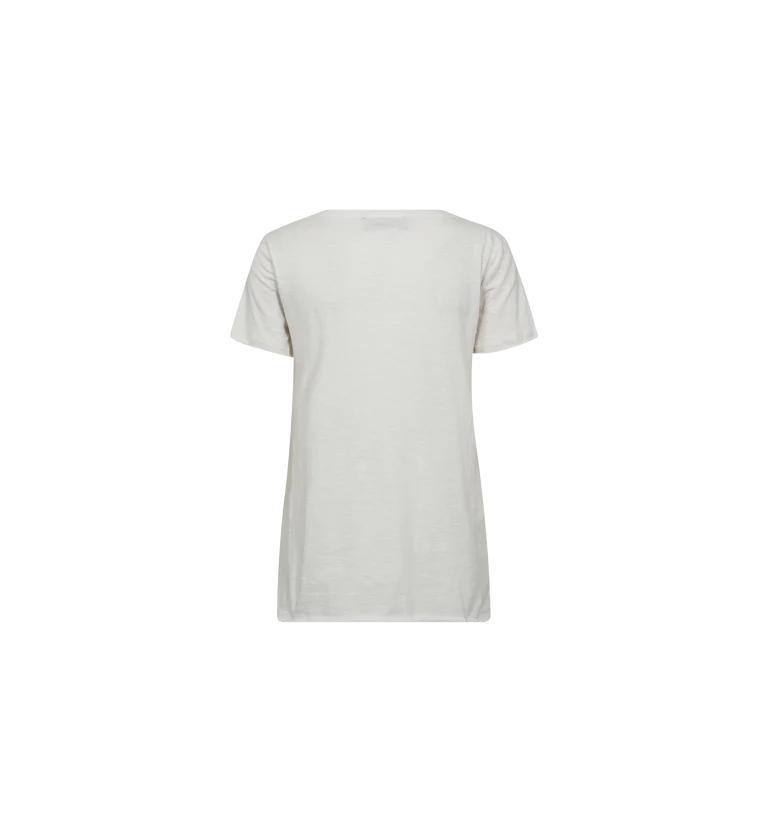 MM NADINE O-SS DECO TEE ECRU