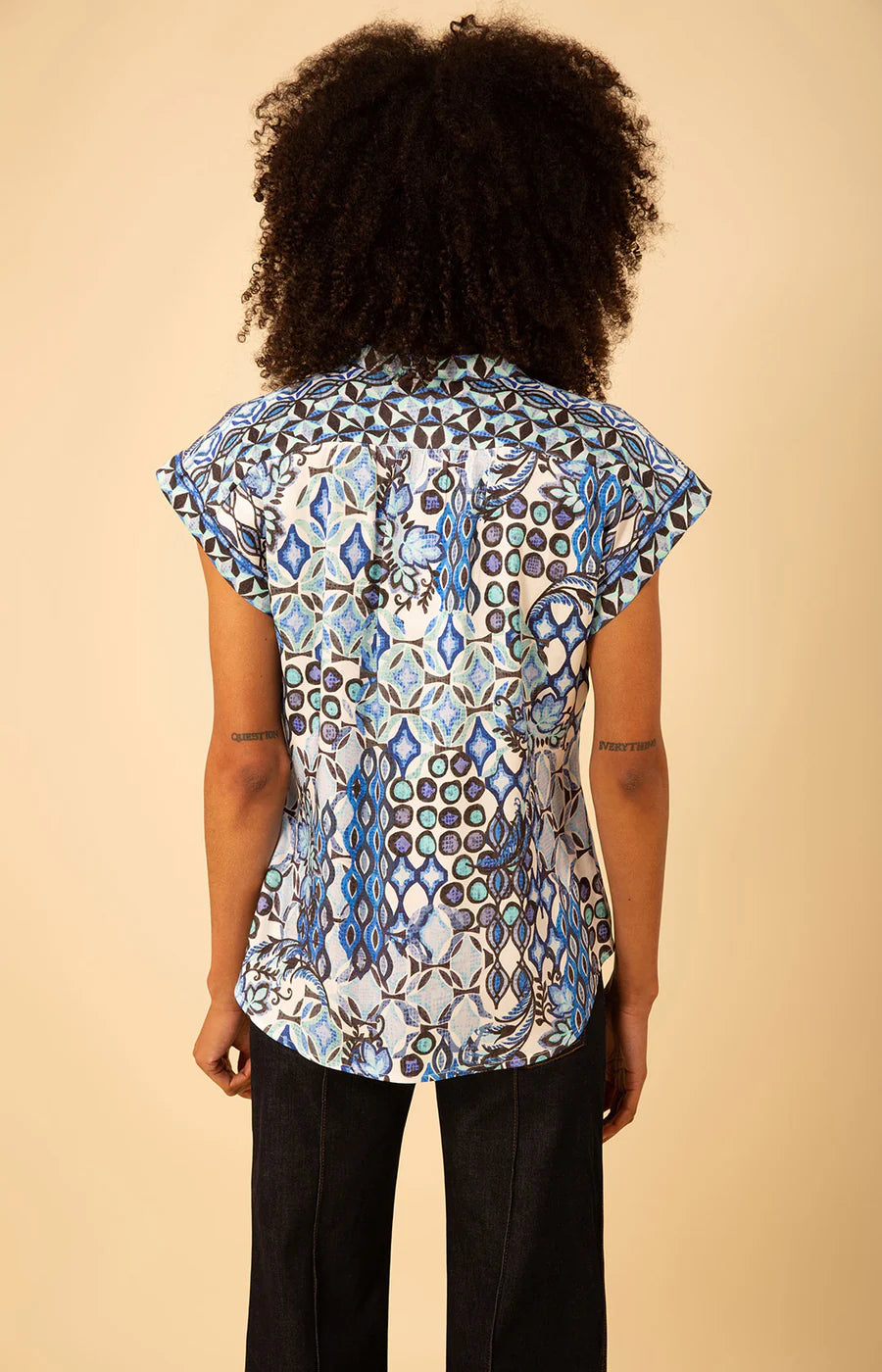 Halebob Evie Top Blue