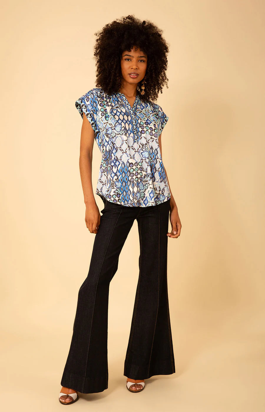 Halebob Evie Top Blue