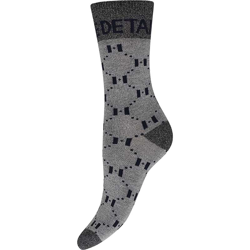 HYPE DETAIL SOCKS SØLV