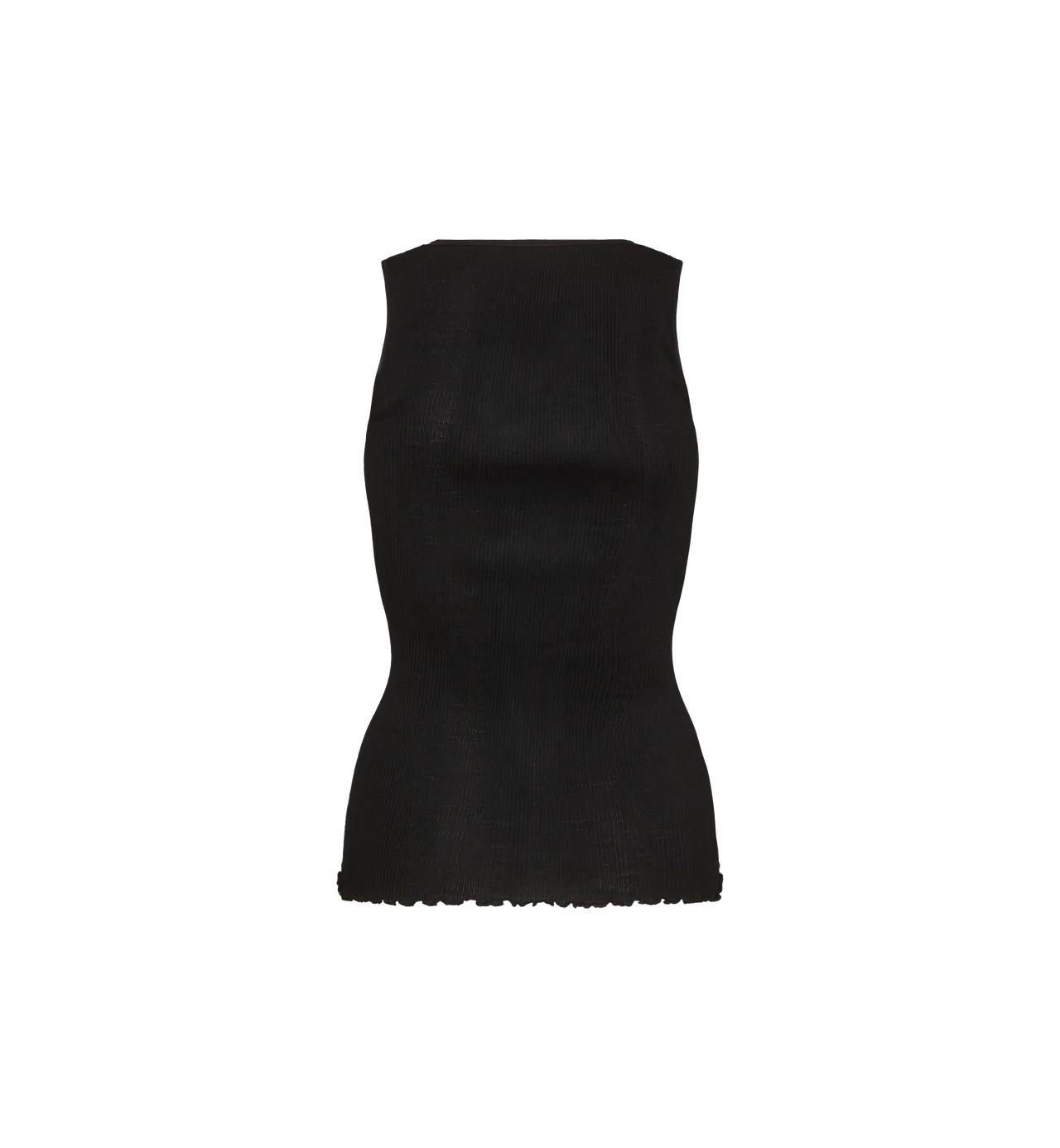MM SEAMLESS SILK TANKTOP BLACK