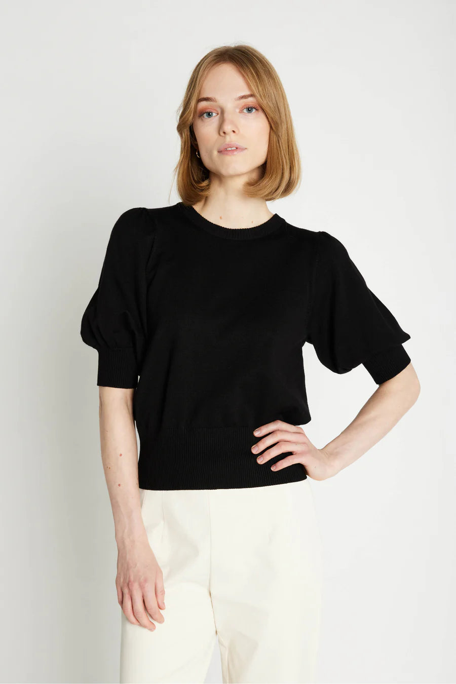 RUE DEFEMME SOFTY SORREL KNIT BLACK