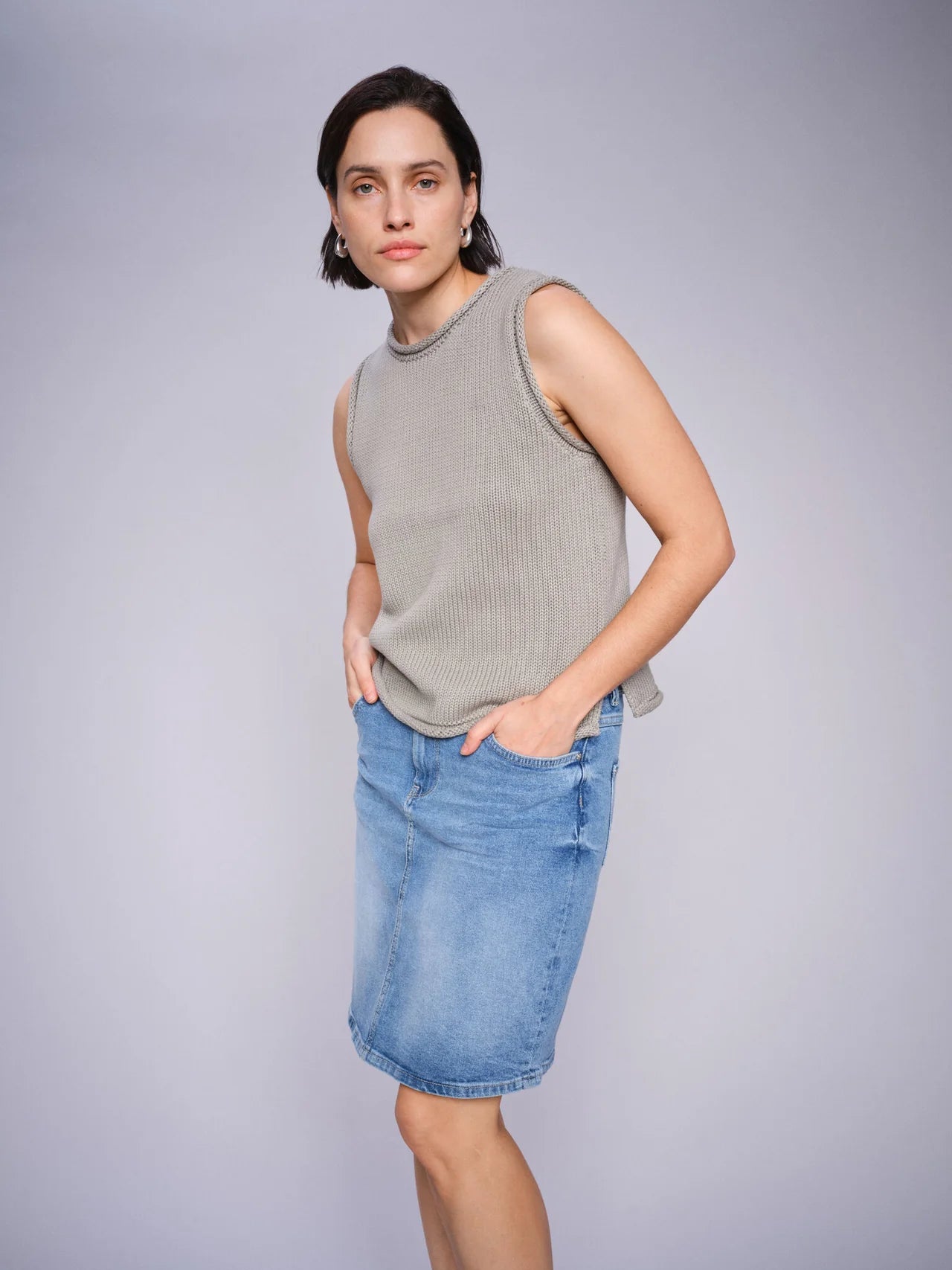 MM VICKY OLIN SKIRT BLUE