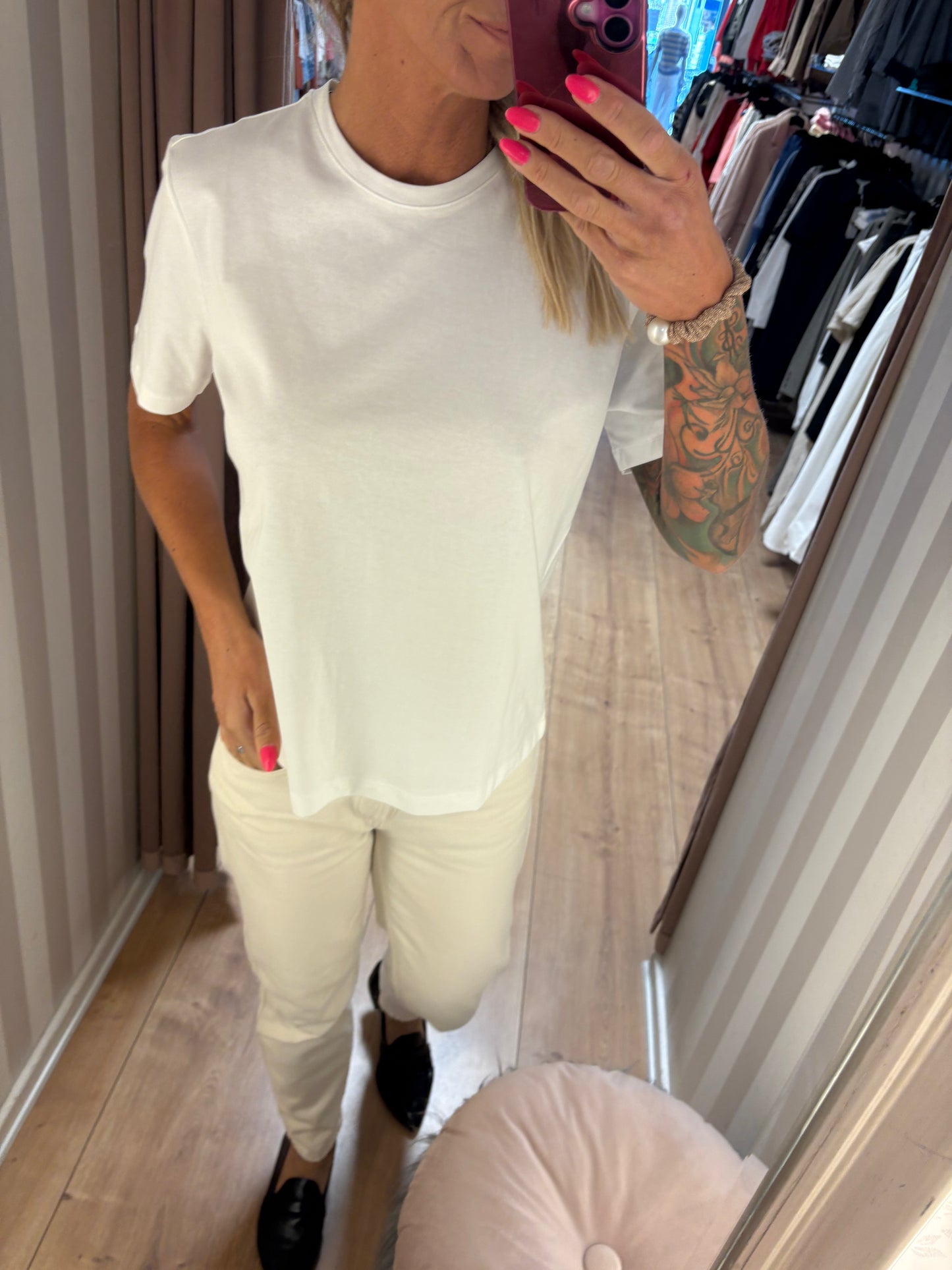 VILA VISYBIL BLOOM T-SHIRT BLOMSTBA