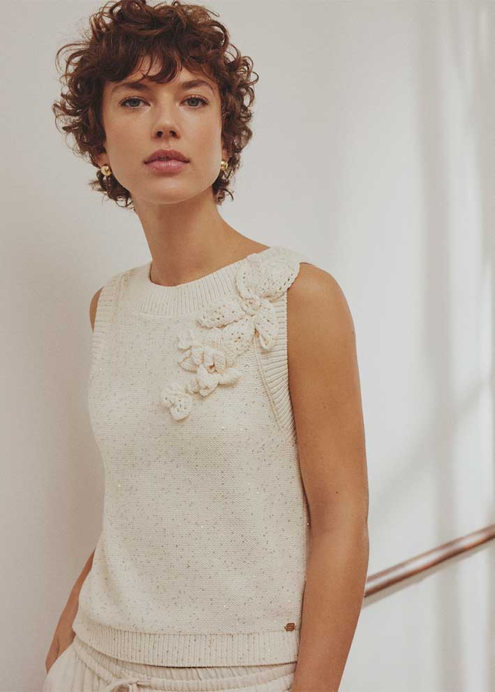 GUSTAV LISEL WAISTCOAT KNIT