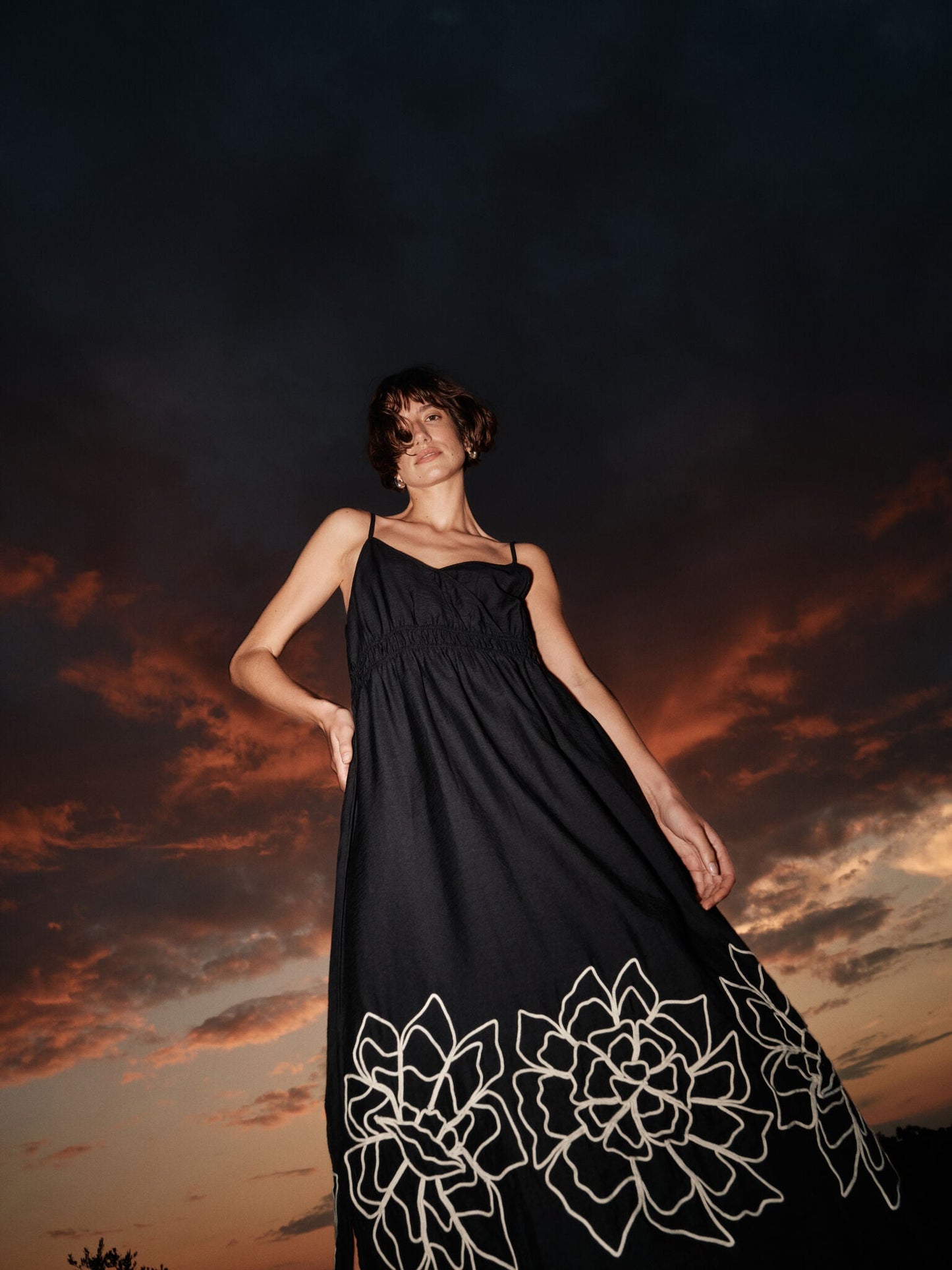 MMCODES LINE DRESS