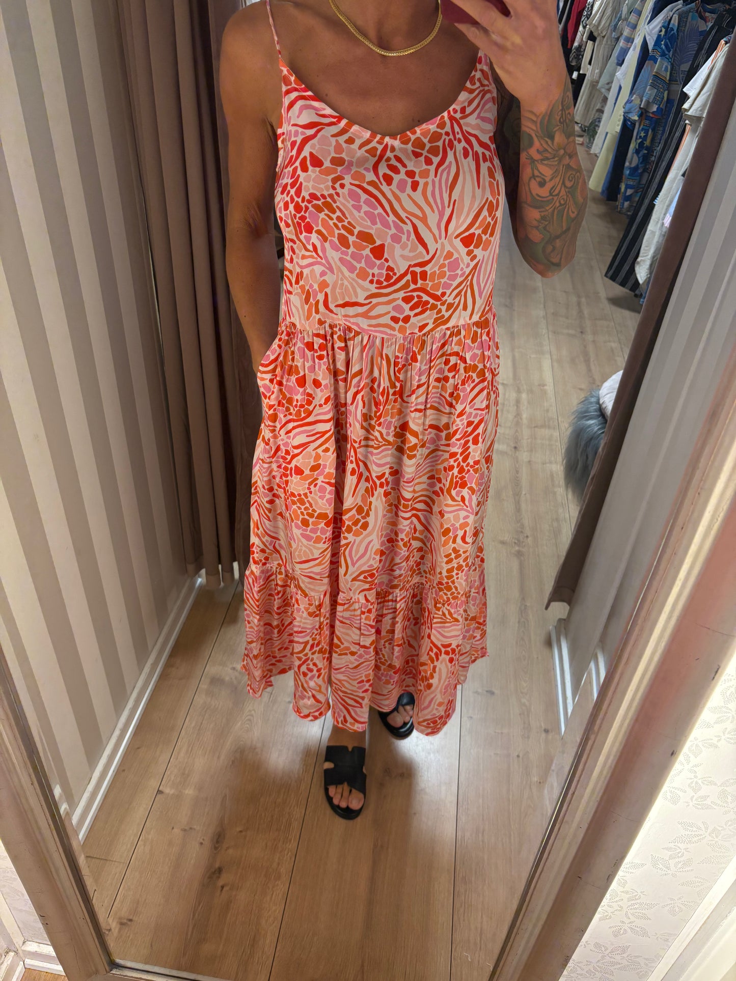 CP SUMMER STRAP MOLLY VIS RED