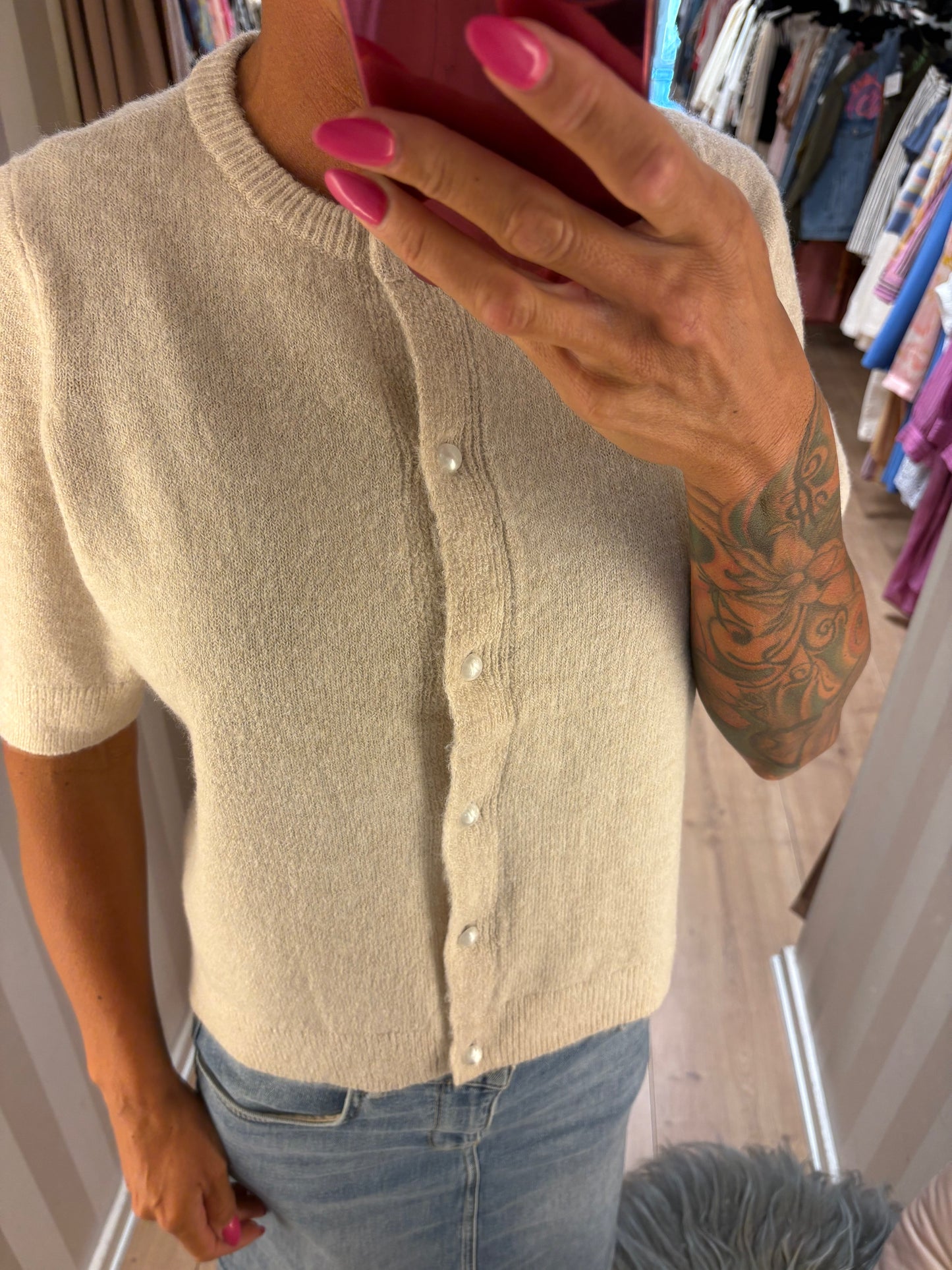 VILA VISEBORA 2/4 KNIT CARDIGAN
