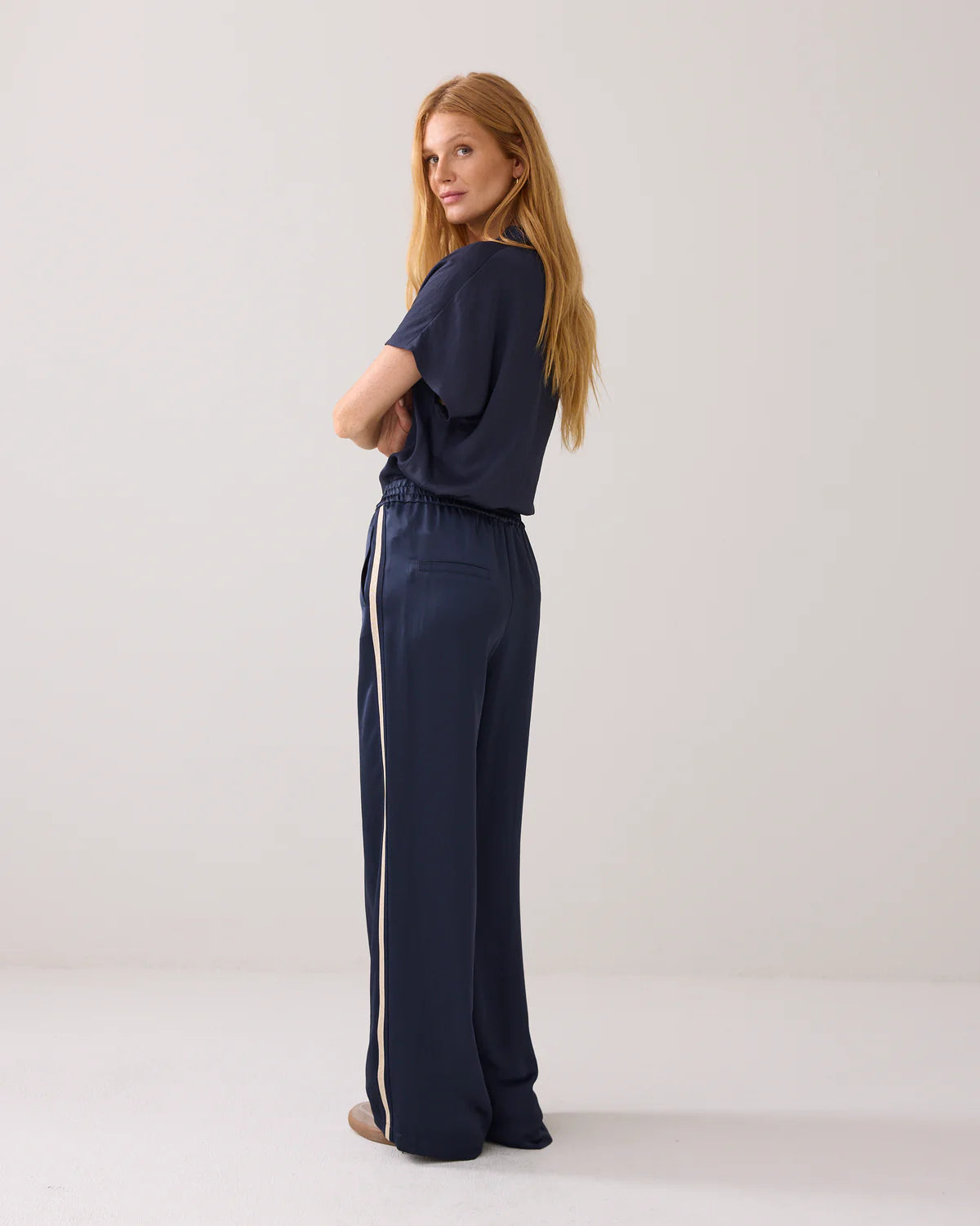 SUMMUM TROUSERS HEAVY SILY TOUCH BL