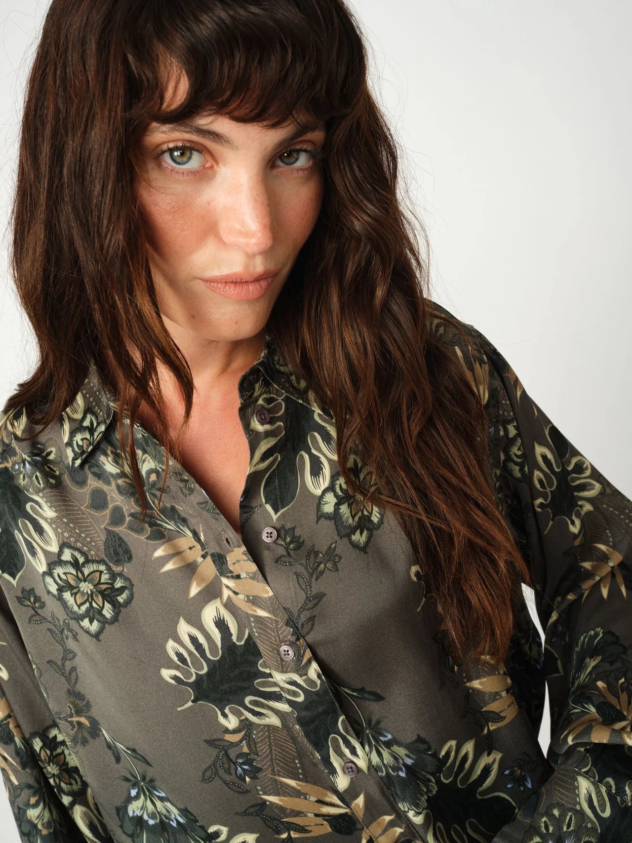 MM ABINA FLORA SHIRT URBAN CHIC