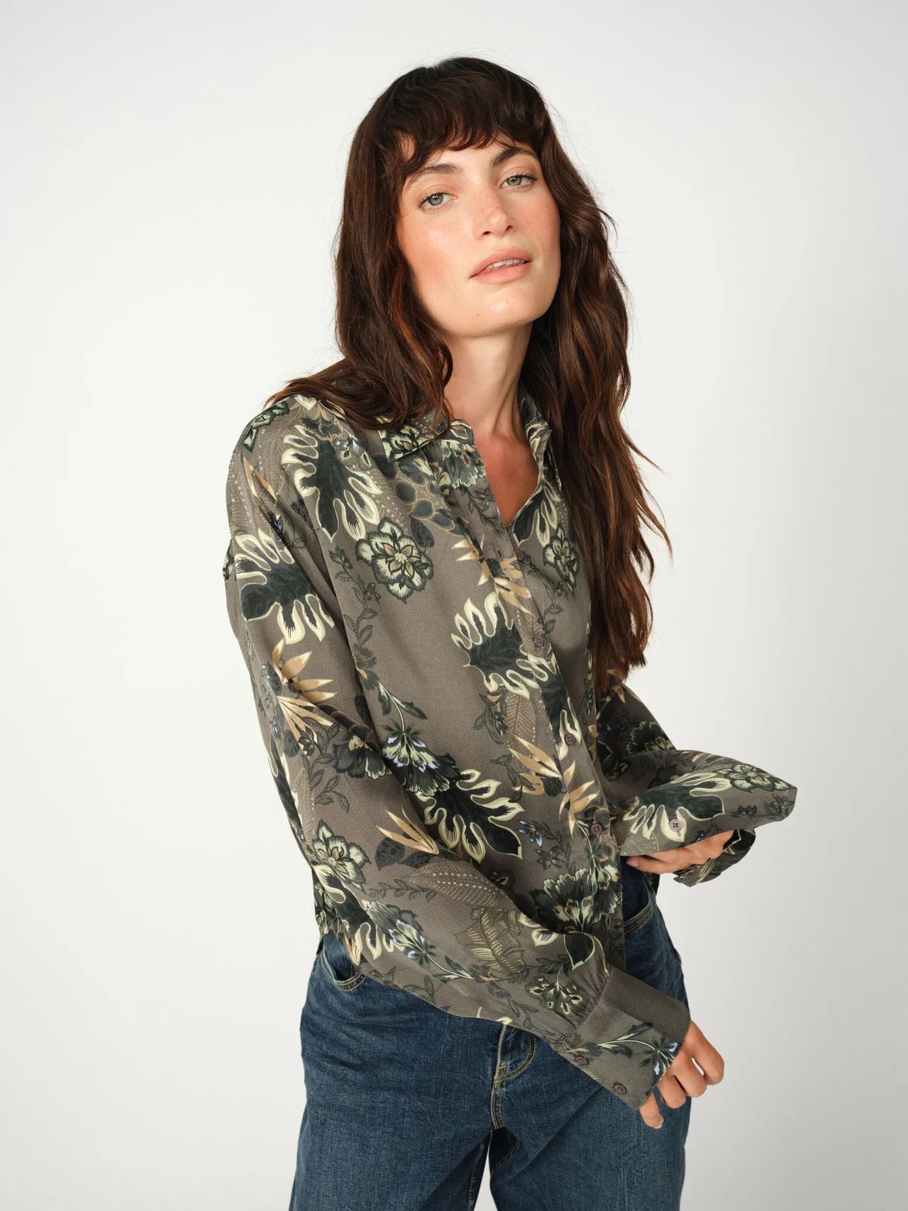 MM ABINA FLORA SHIRT URBAN CHIC